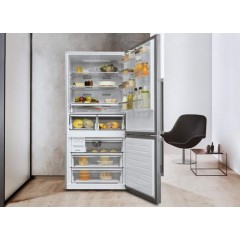 Холодильник с морозильником Whirlpool W84BE 72 X