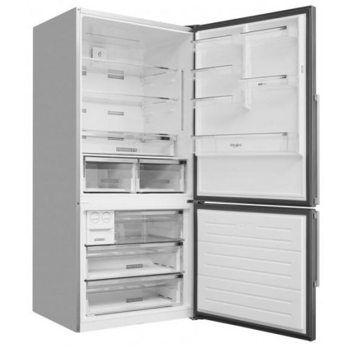 Холодильник с морозильником Whirlpool W84BE 72 X