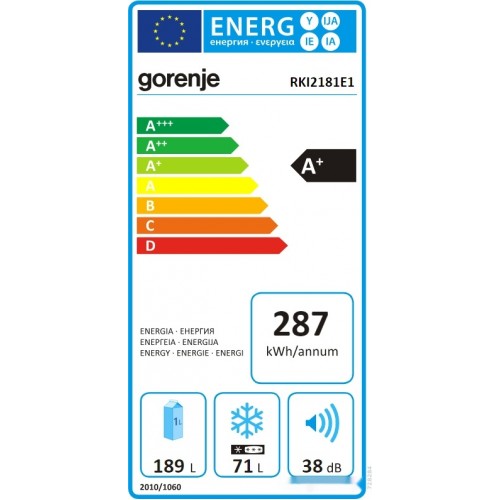 Холодильник Gorenje RKI2181E1