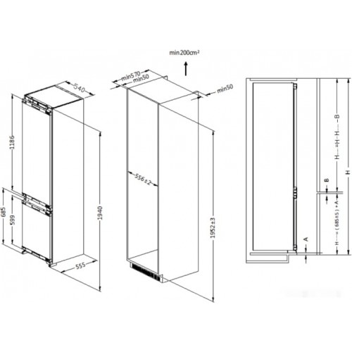 Холодильник HAIER HRF310WBRU