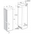 Холодильник с морозильником Gorenje NRKI4182E1
