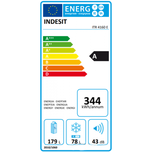 Холодильник Indesit ITR 4160 E