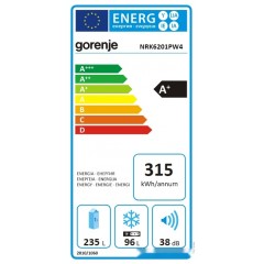 Холодильник Gorenje NRK6201PW4