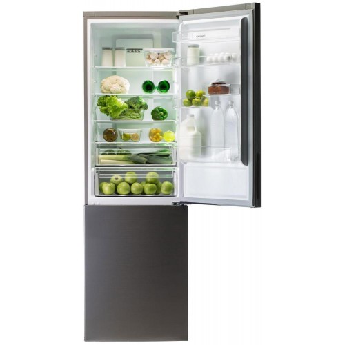 Холодильник с нижней морозильной камерой Sharp SJ-B350XSIX