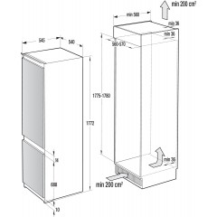 Холодильник Gorenje RKI2181A1