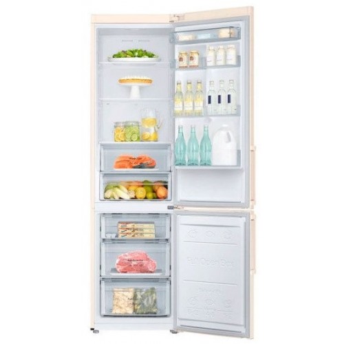 Холодильник с морозильником Samsung RB37P5300EL/WT