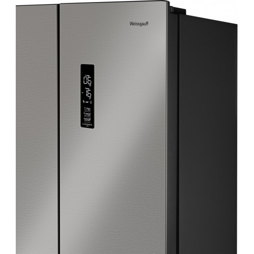 Четырёхдверный холодильник Weissgauff WCD 450 X NoFrost Inverter