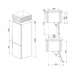 Холодильник Smeg FC21XDNC