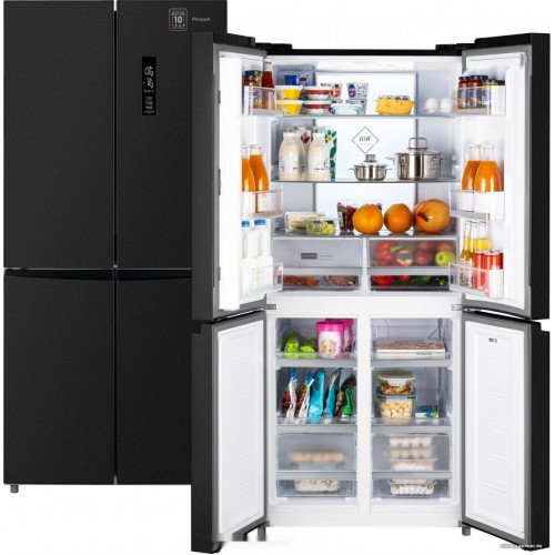 Четырёхдверный холодильник Weissgauff WCD 450 XB NoFrost Inverter