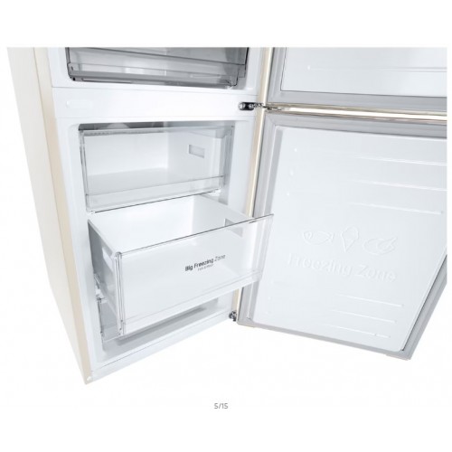 Холодильник с нижней морозильной камерой LG GC-B509SESM