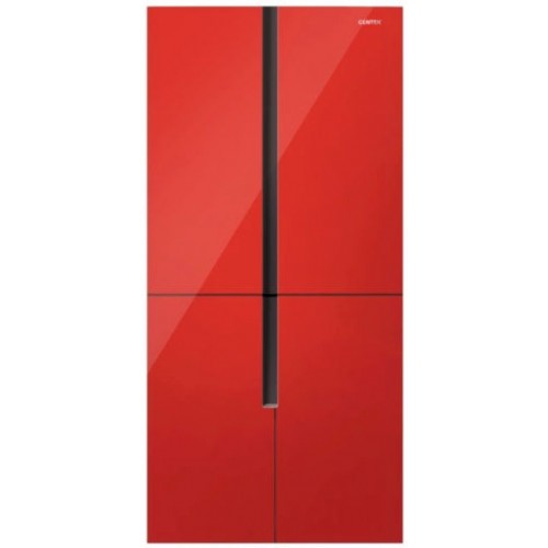 Четырёхдверный холодильник CENTEK CT-1750 Red