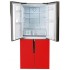 Четырёхдверный холодильник CENTEK CT-1750 Red
