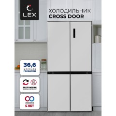 Четырёхдверный холодильник LEX LCD505WID