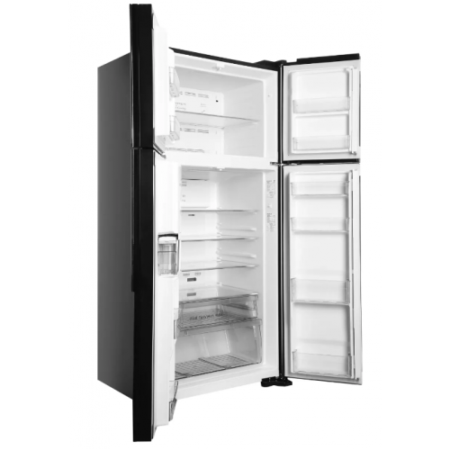 Четырёхдверный холодильник Hitachi R-W660PUC7GBK