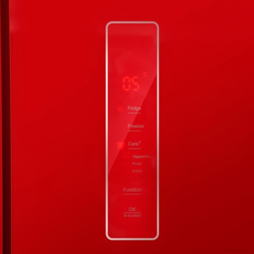 Четырёхдверный холодильник CENTEK CT-1745 Red