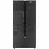 Четырёхдверный холодильник Weissgauff WCD 450 Inox Glass NoFrost Inverter