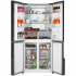Четырёхдверный холодильник Weissgauff WCD 450 Inox Glass NoFrost Inverter