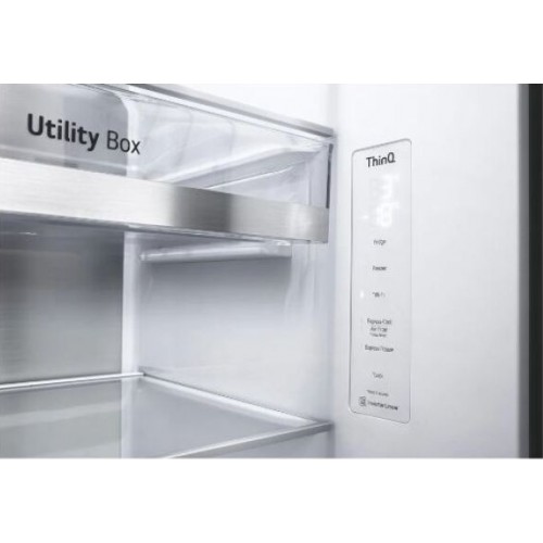 Холодильник с морозильником LG GC-Q257CBFV