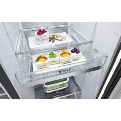 Холодильник с морозильником LG GC-Q257CBFV