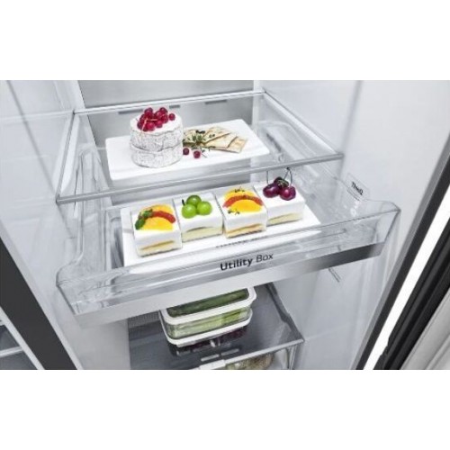 Холодильник с морозильником LG GC-Q257CBFV