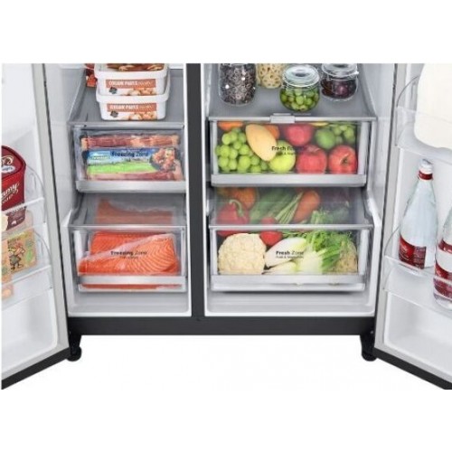 Холодильник с морозильником LG GC-Q257CBFV