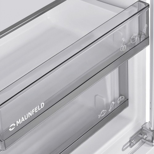 Однокамерный холодильник Maunfeld MBL177SWGR Inverter