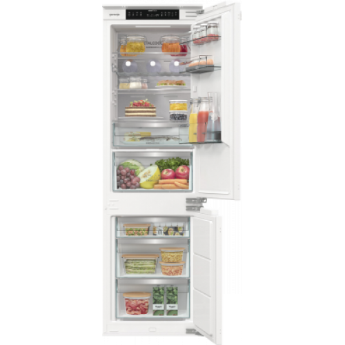 Холодильник с морозильником Gorenje NRKI517E82WF
