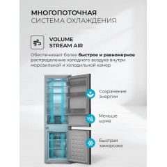 Холодильник LEX LBI177.3ID Grey