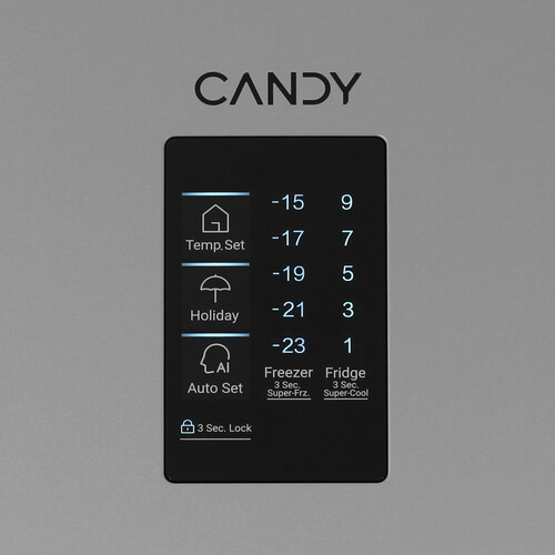 Холодильник с морозильником Candy CFN6200SD