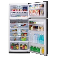 Холодильник с верхней морозильной камерой Sharp SJ-XE55PMBE