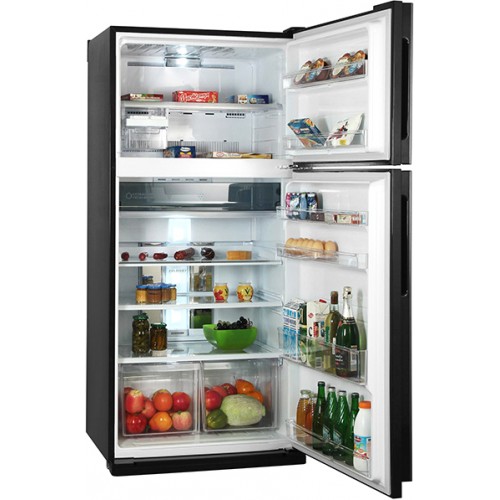 Холодильник с верхней морозильной камерой Sharp SJ-XE55PMBK