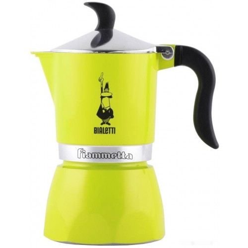 Гейзерная кофеварка Bialetti Fiammetta (3 порции, лайм)
