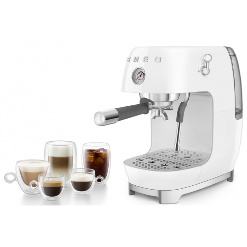 Рожковая кофеварка Smeg ECF03WHEU
