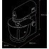 Кухонный комбайн Kenwood kMix KMX 750RD