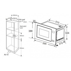 Микроволновая печь Zorg MIO211 S (белый)
