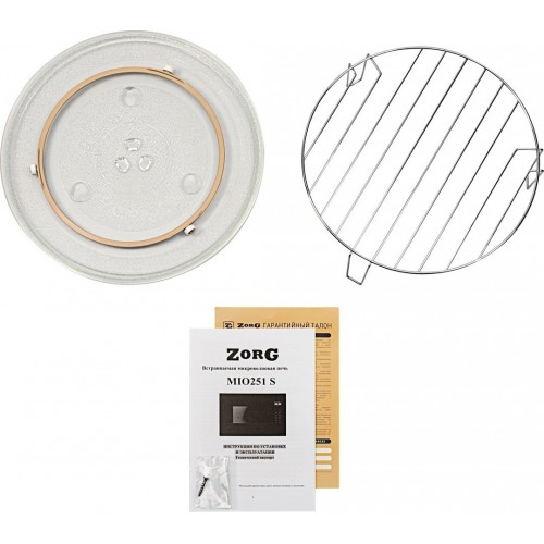 Микроволновая печь Zorg MIO252 S black (черный)