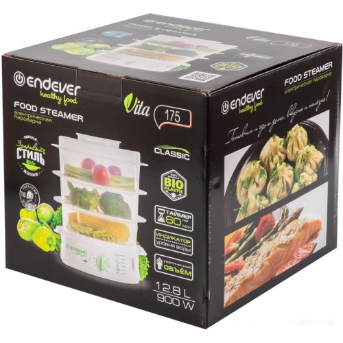 Пароварка Endever Vita 175