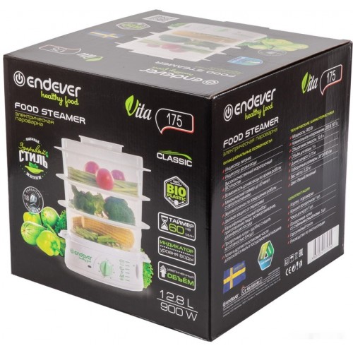Пароварка Endever Vita 175