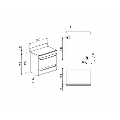 Плита Smeg TR90X9-1