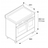 Плита Bertazzoni PRO96L2ENET
