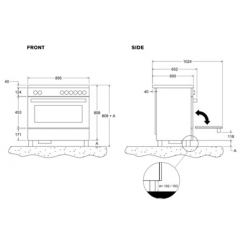 Плита Bertazzoni PROCH94I1ECAT