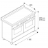 Плита Bertazzoni PRO125I2EXT