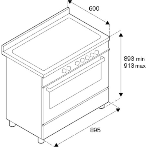 Плита Bertazzoni HER95I1ENET