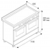 Плита Bertazzoni MAS126G2EXT