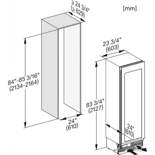 Винный шкаф Miele KWT 2671 ViS