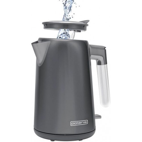 Электрический чайник Polaris PWK 1746CA Water Way Pro (серый)
