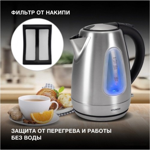 Электрический чайник Hyundai HYK-S7407