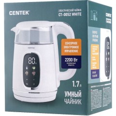 Электрический чайник CENTEK CT-0052 White