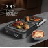Электрогриль Weissgauff WCG-360 Nero Glass Chef’s Steak