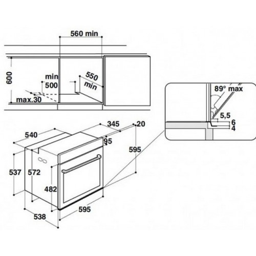 Духовой шкаф Hotpoint-Ariston FI9 891 SH IX HA